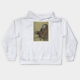 Violinist, Study for "The Dance Lesson" Kids Hoodie